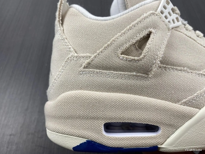 Jordan Retro Blank (W) 4 DQ4909-100 Canvas 1019